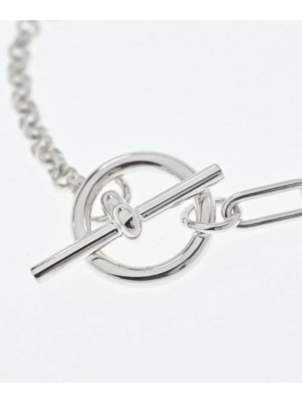 Hermes Bracelet Bangle Silver